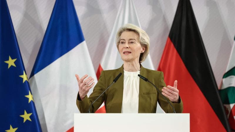 Ursula von der Leyen, presidente della Commissione europea dal 2019
