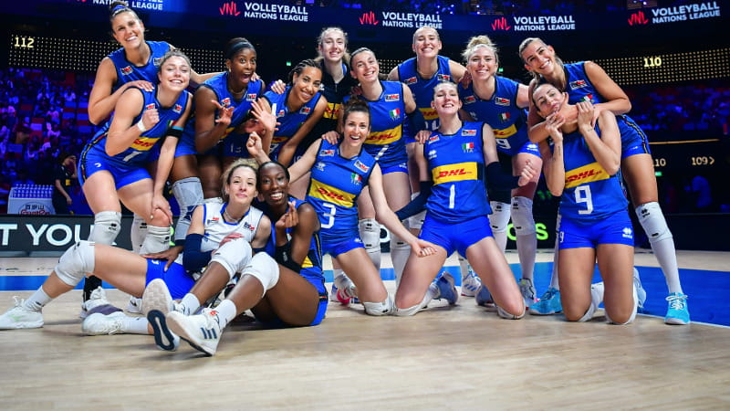 Le azzurre a Macao (foto volleyballworld)
