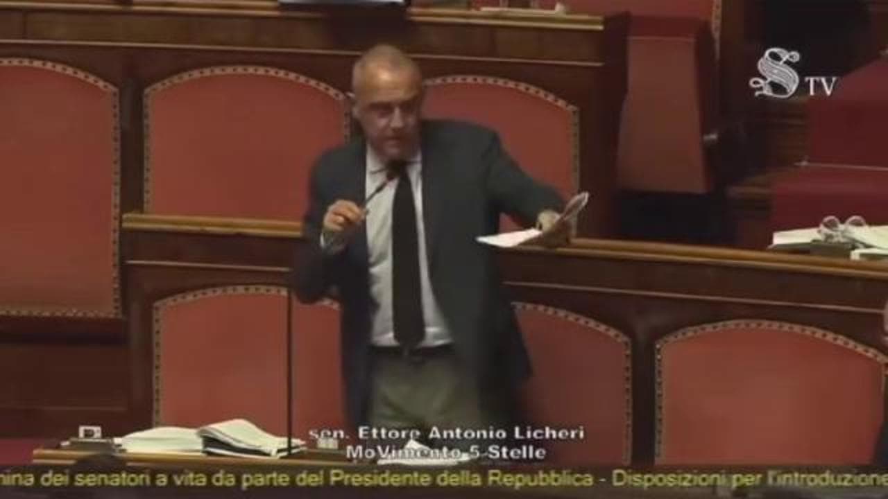 Senato, l'attacco di Ettore Licheri alla maggioranza che ha fatto scattare la bagarre: "Potete fare tutto perché voi siete Giorgia"