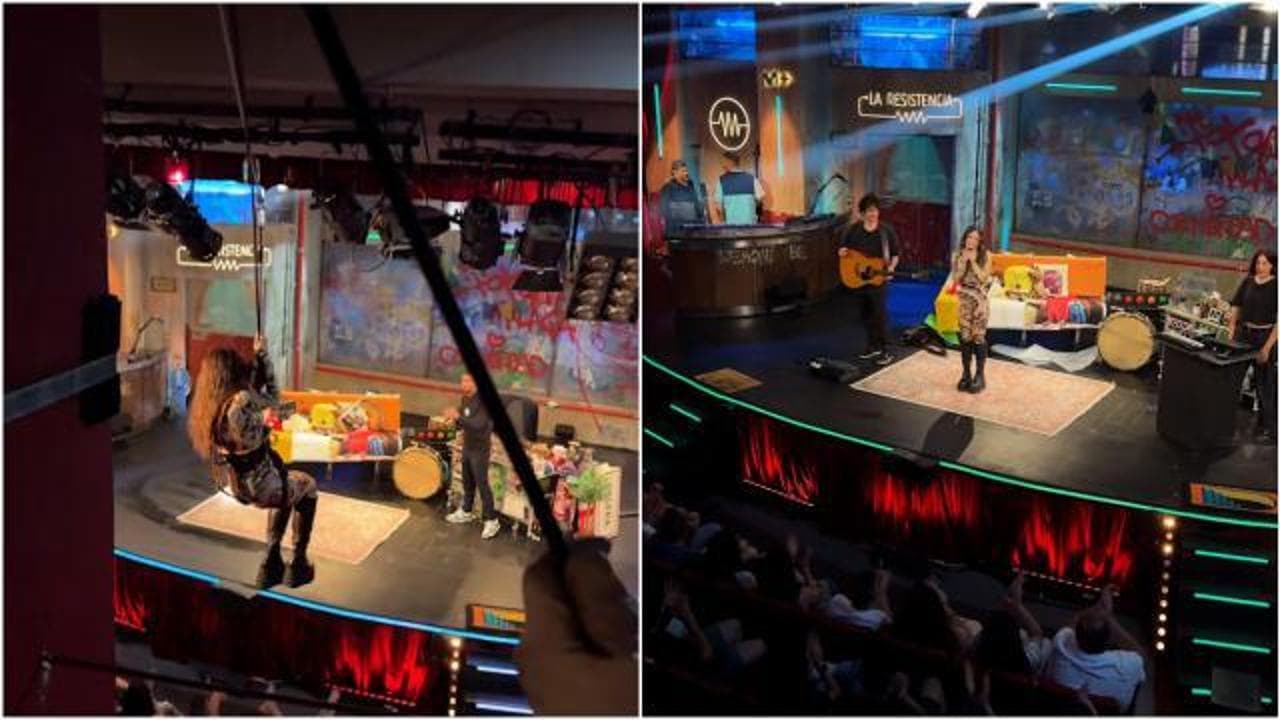 Altro che noia, l'entrata spettacolare di Angelina Mango nel programma spagnolo