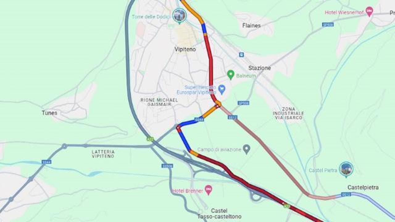 Brennero, l'A22 torna alla normalità dopo che su Google risultava da 24 ore "interrotta". Forti i disagi