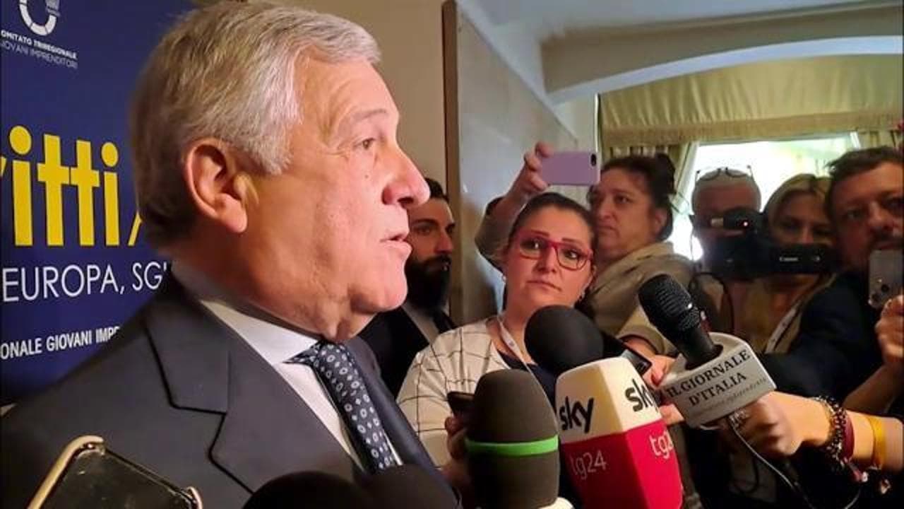 Tajani: "No a soldati italiani in Ucraina, lavoriamo per la pace anche in Medio Oriente"