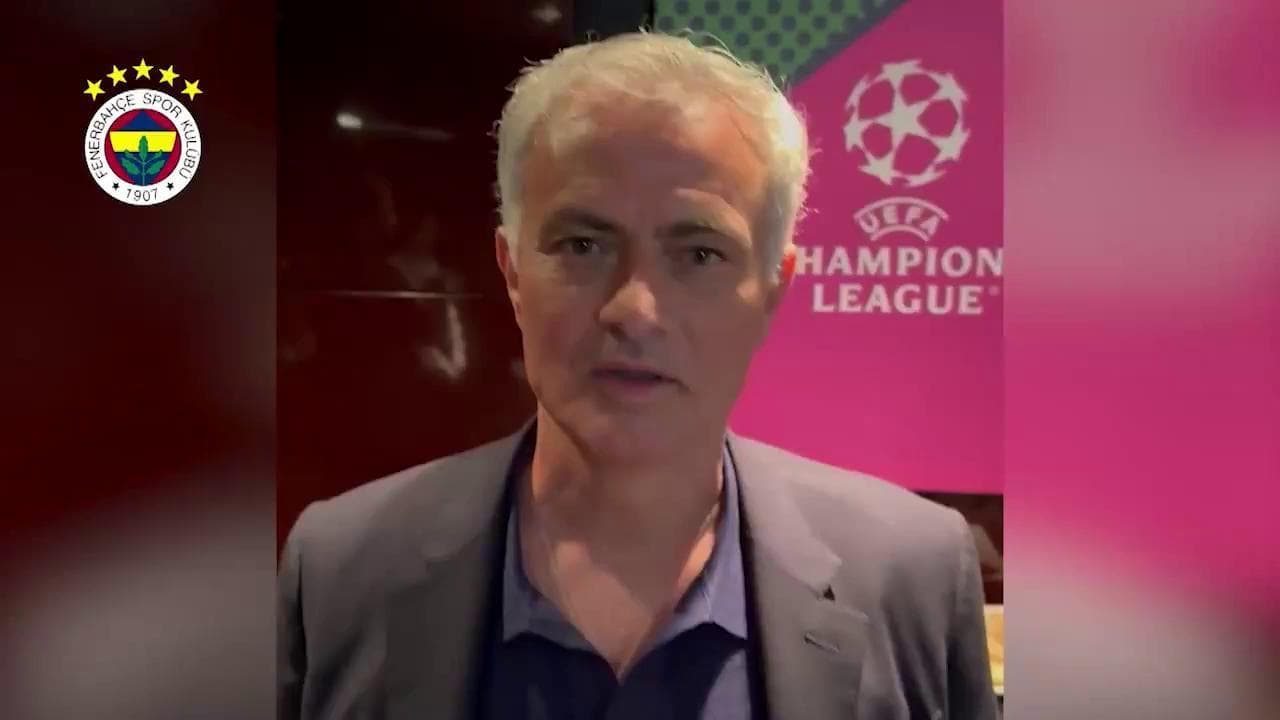 Mourinho è il nuovo allenatore Fenerbahce. Con un video dà appuntamento ai tifosi a Istanbul