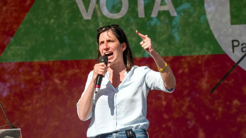 La segretaria del Pd, Elly Schlein
