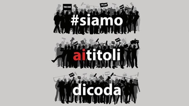 Cinema, parte la protesta del lavoratori: “Siamo ai titoli di coda: il 60% di noi è disoccupato”