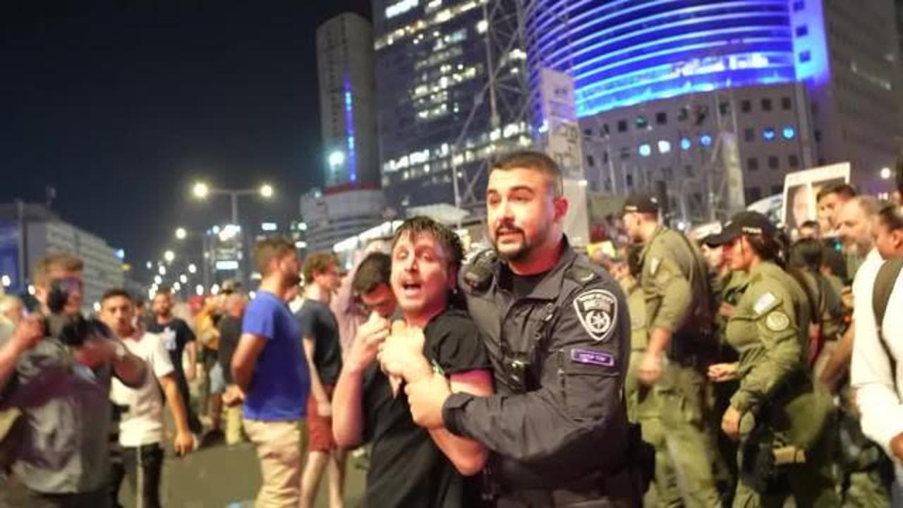 Israele, tafferugli e proteste a Tel Aviv durante manifestazione contro il governo