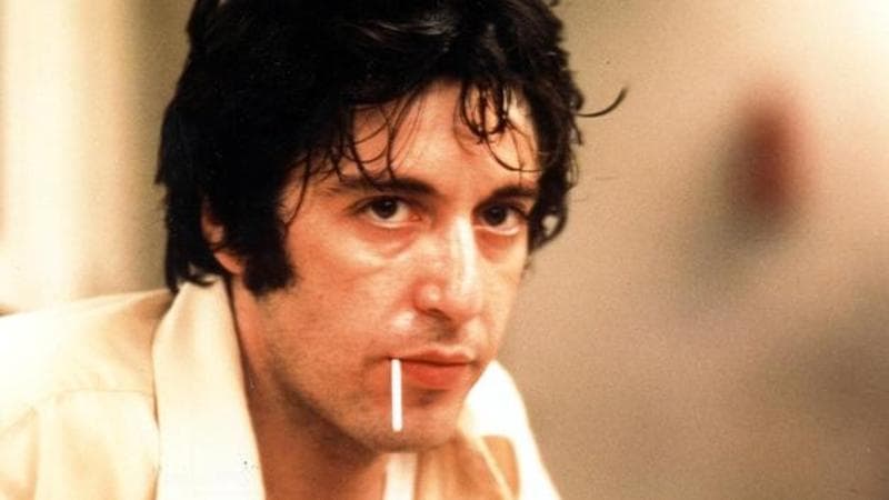 Al Pacino nei panni del rapinatore Sonny Wortzik in "Quel pomeriggio di un giorno da cani"