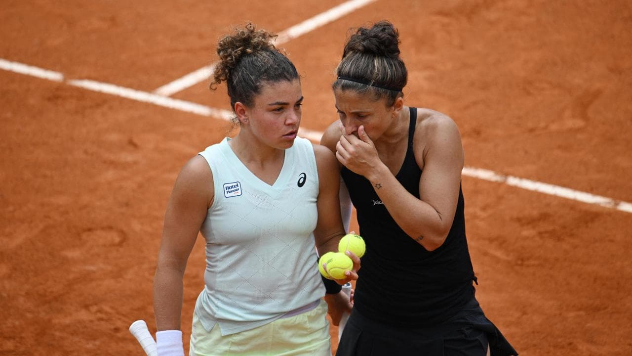 Jasmine Paolini e Sara Errani