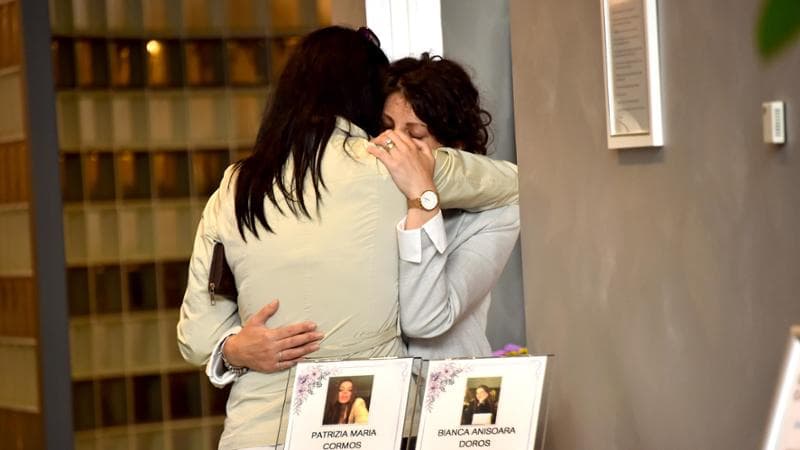 Udine 4 Giugno 2024. Tragedia sul Natisone. Salme alla Casa Funeraria Mansutti. © Foto Petrussi
