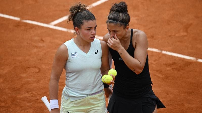 Jasmine Paolini e Sara Errani
