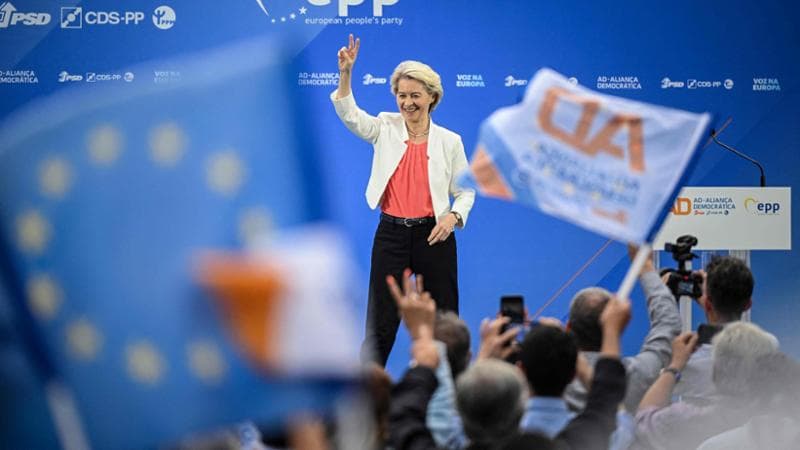 Porto, 6 giugno: Ursula von der Leyen