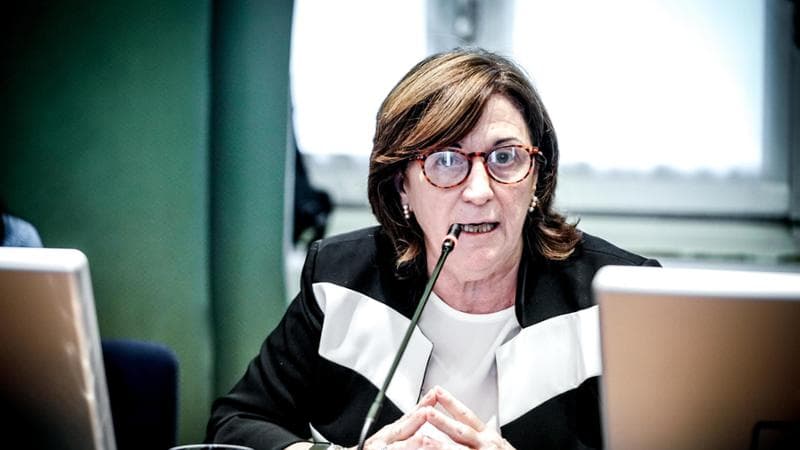 Il presidente della Fondazione Cassa di Risparmio di Torino Anna Maria Poggi. Torino 07 giugno 2024 ANSA/TINO ROMANO