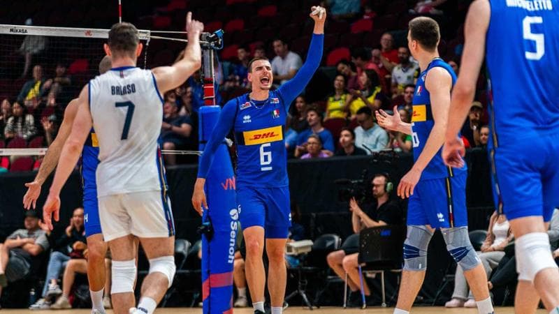 Volley, Nations League: l'Italia batte 3-1 Cuba e si avvicina a Parigi