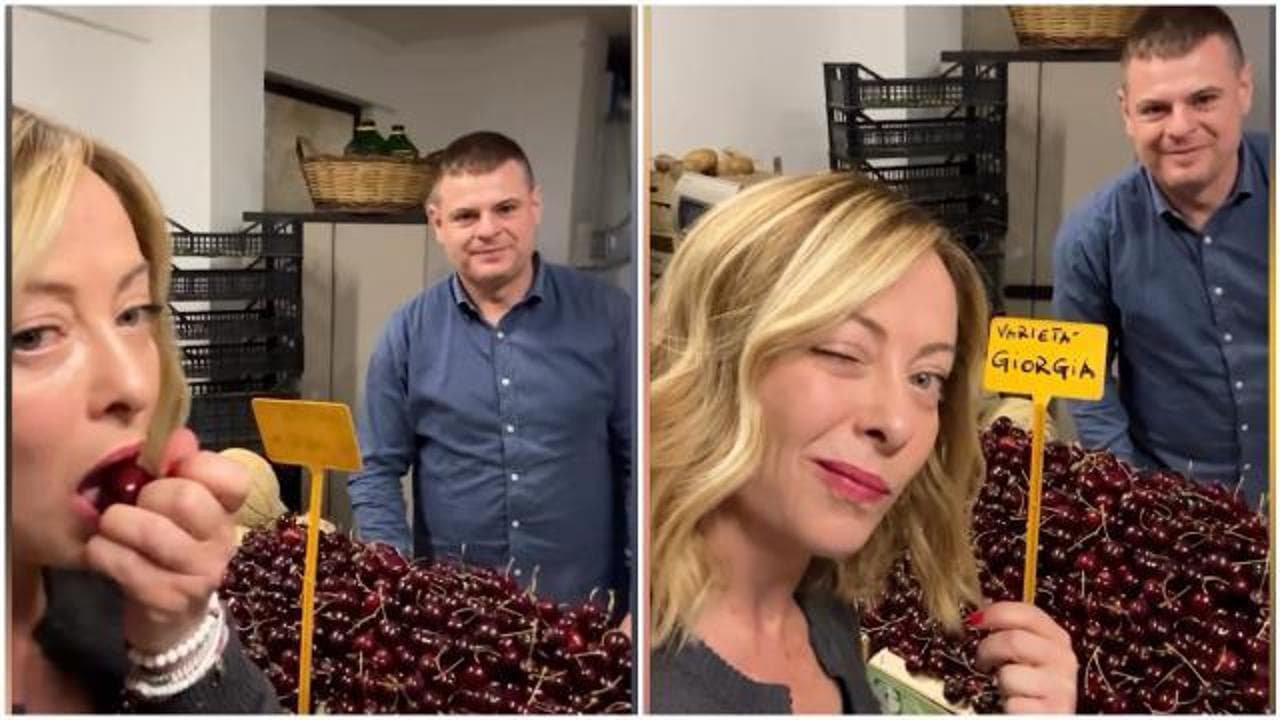 Dai meloni alle ciliegie, col trucco della frutta Giorgia aggira di nuovo il silenzio elettorale