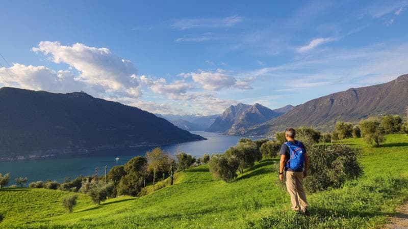 Lago di Iseo. Via Valeriana (foto Antonio Cadei)