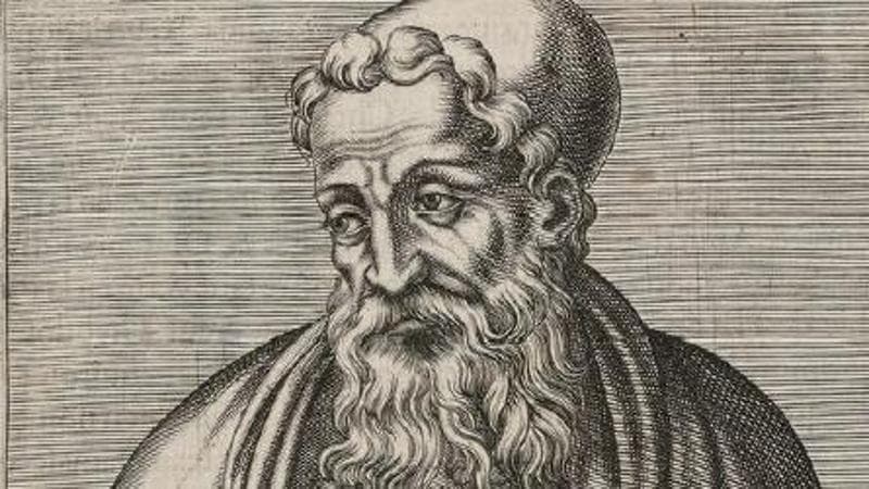 Sinesio di Cirene (373-414) in una stampa