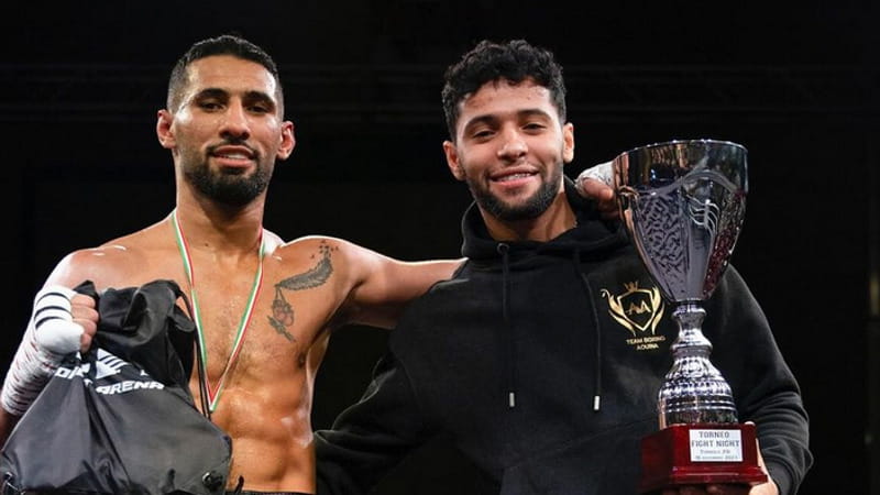 Boxe, Akrem Aouina nuovo campione italiano dei welter: Rossetti battuto ai punti