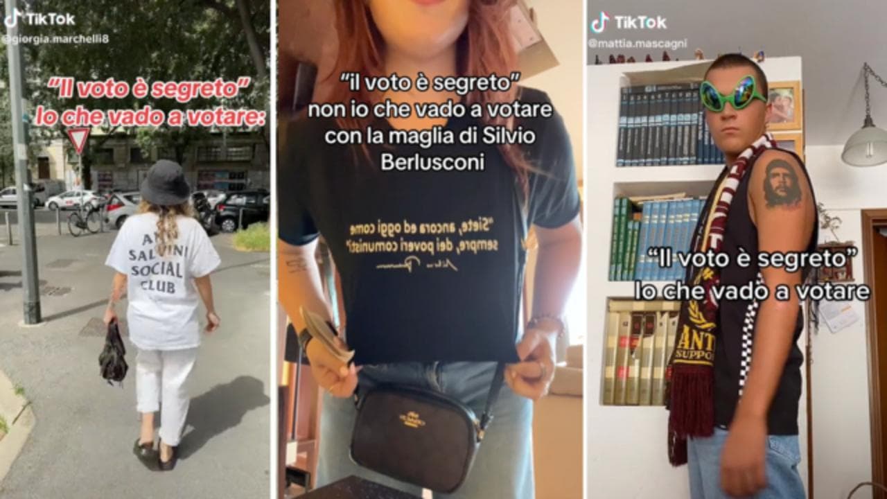 Dimmi come ti vesti e ti dirò come voti: sui social spopola il trend "il voto è segreto"