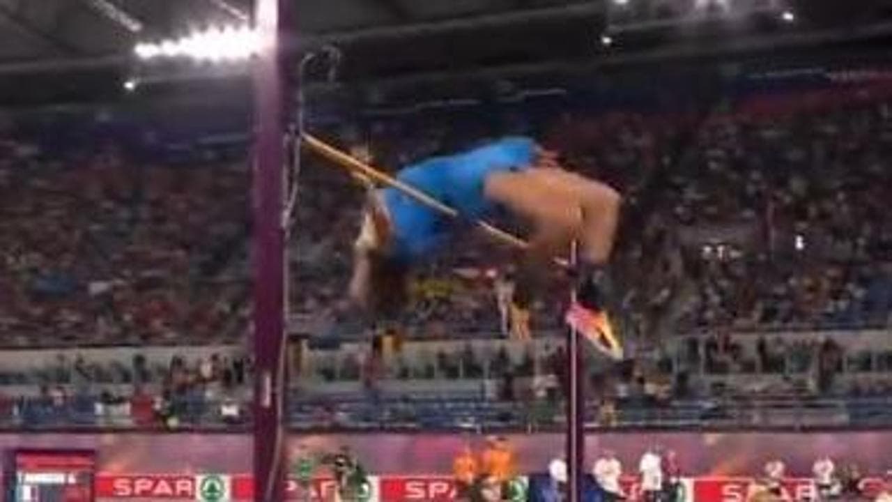 Il salto da medaglia d'oro di Tamberi agli Europei di atletica
