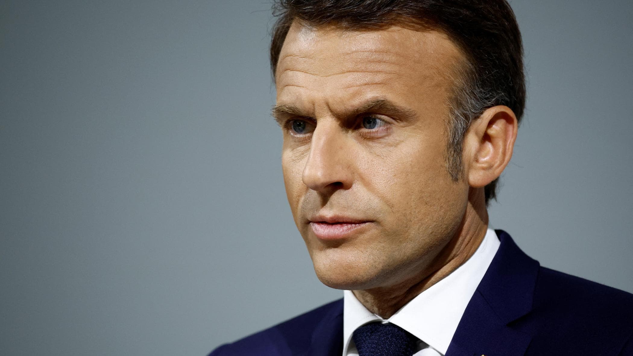 マクロン大統領、仏総選挙記者会見「これからは価値観を巡る戦いだ」