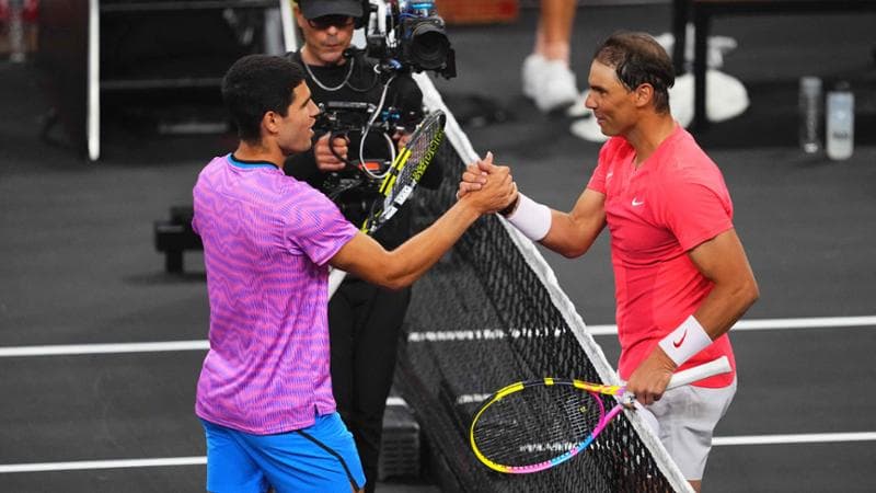 Alcaraz e Nadal