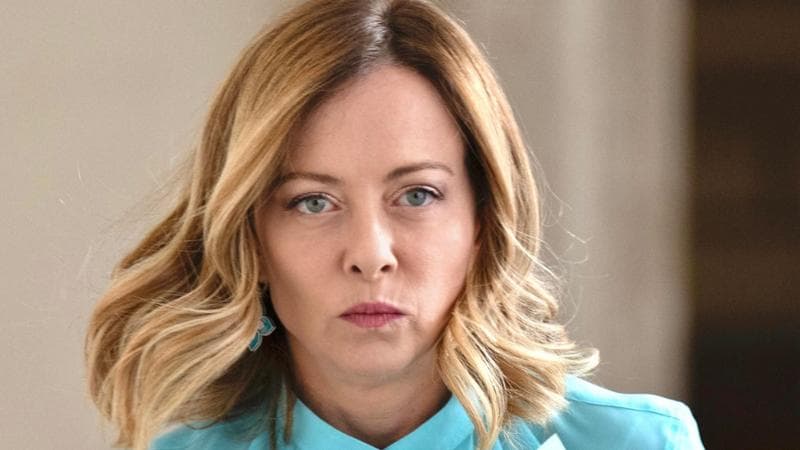 La premier Giorgia Meloni