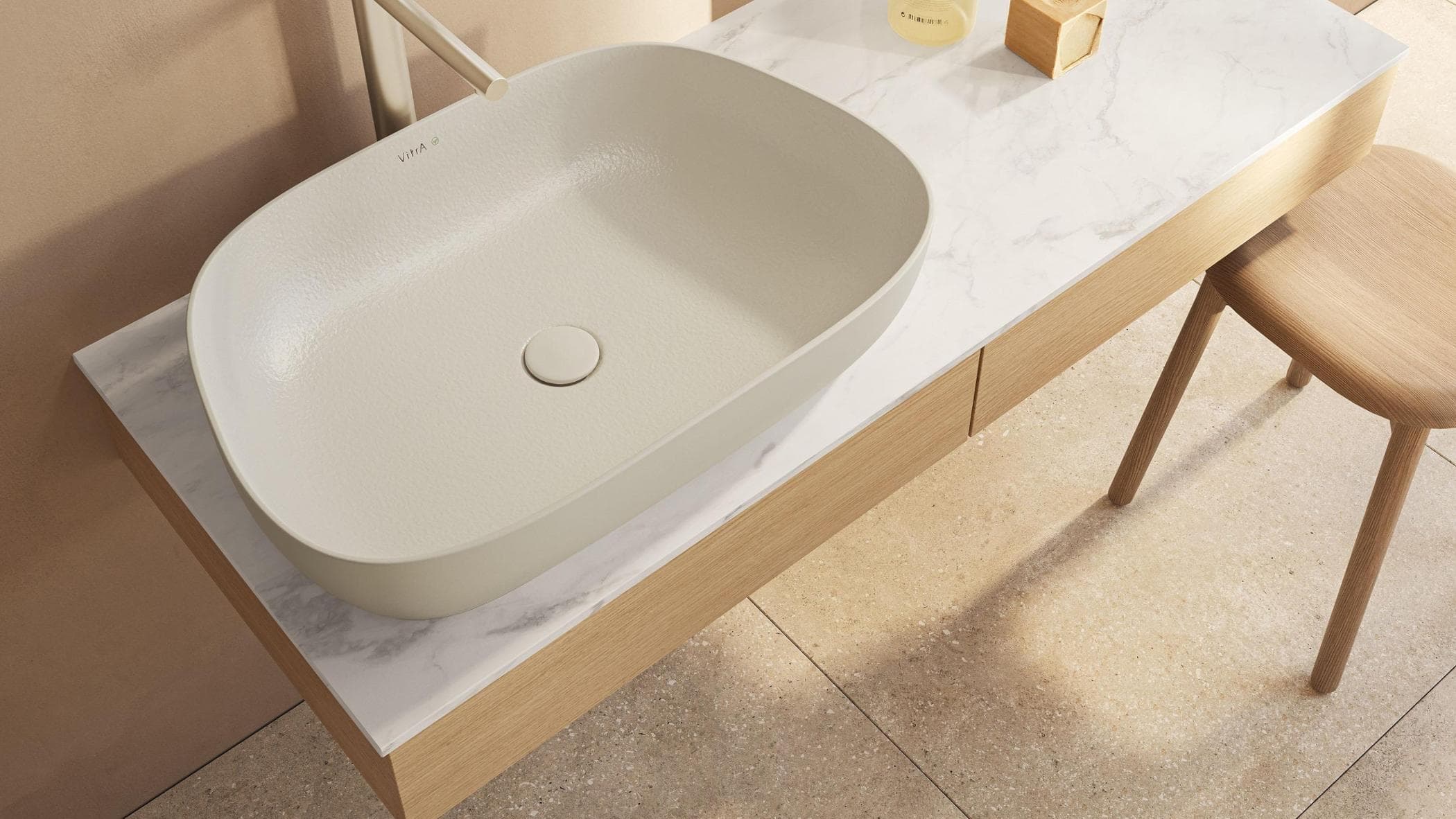 Pattumiera Ovale MSV Harper Da 35 Litri – Design Elegante In Polipropilene Riciclato Al 100%, Ideale Per Cucina E Bagno, Uso Quotidiano