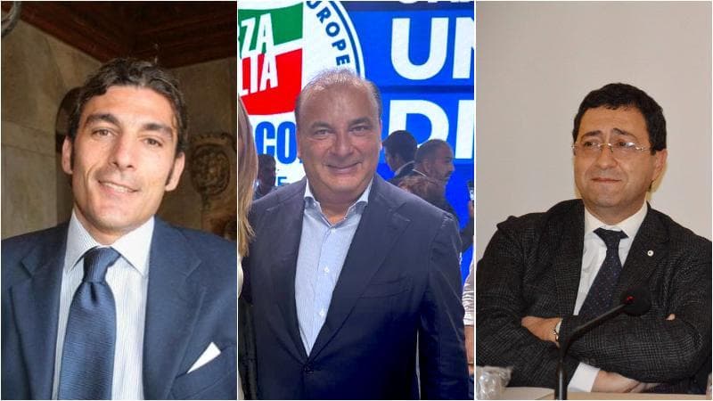 Da sinistra: Tamajo, Martusciello, Topo