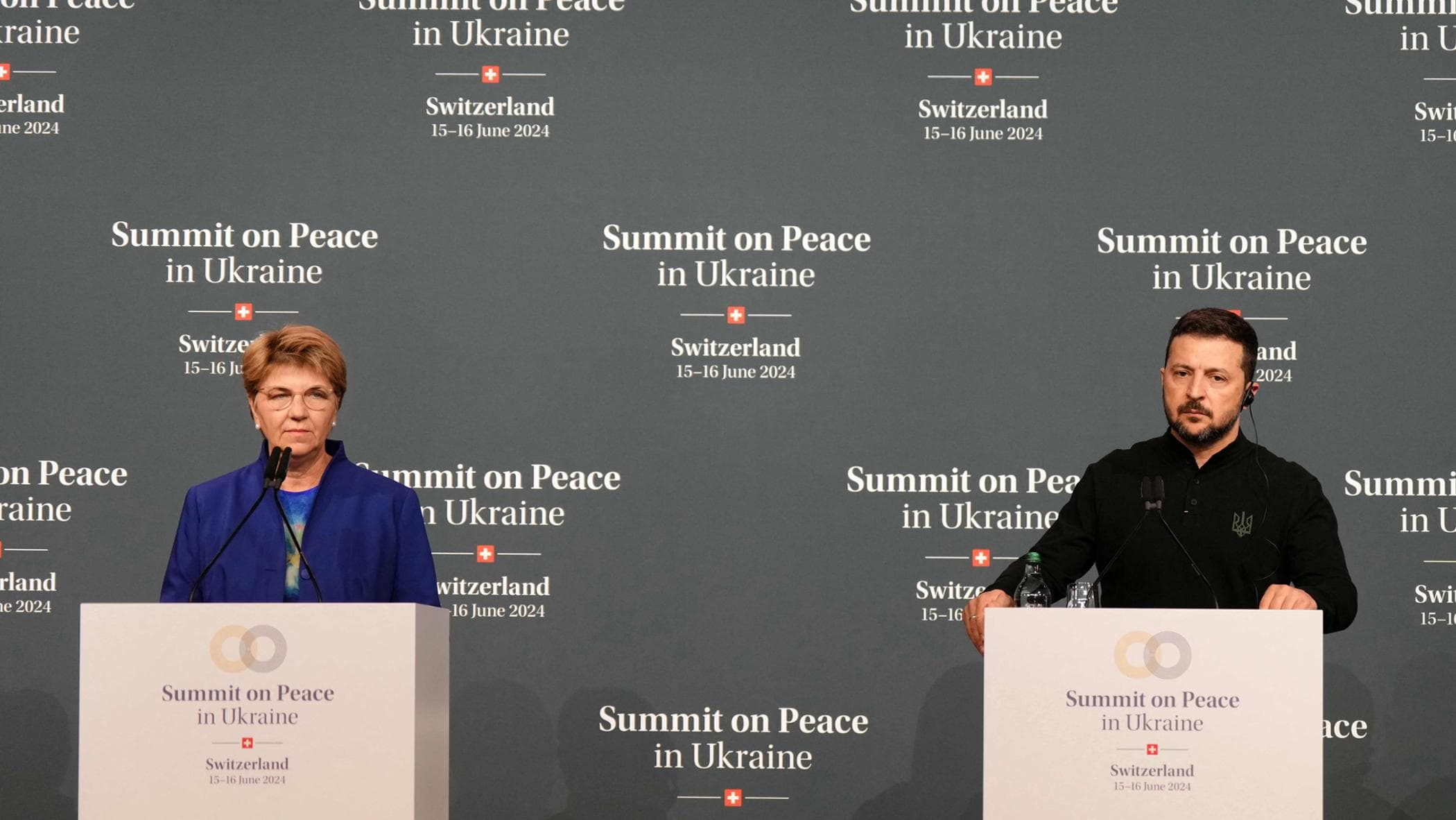 スイスでウクライナ和平会議が始まる。 おそらくジョルジア・メローニの存在