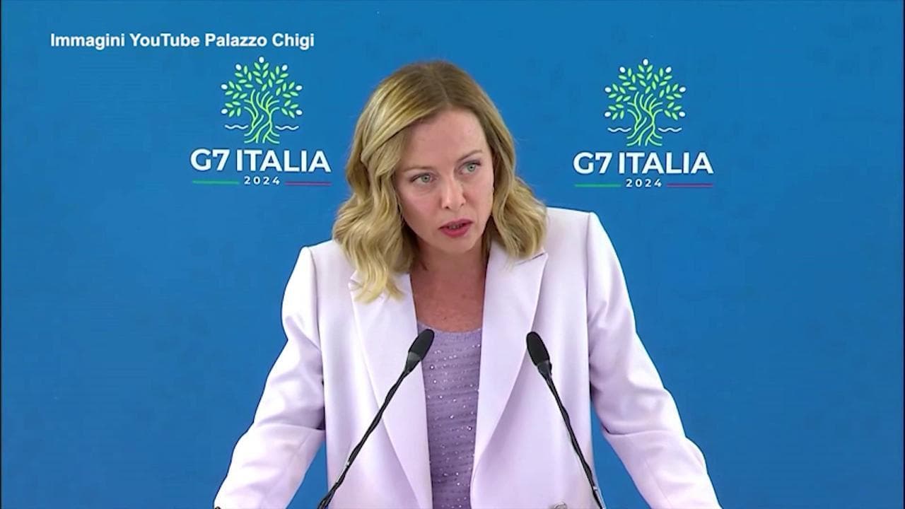 G7, la difesa di Giorgia Meloni: "Nessun passo indietro sui diritti Lgbtqi+ e sull'aborto polemica artefatta"