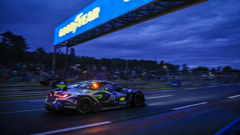 Valentino Rossi durante la gara