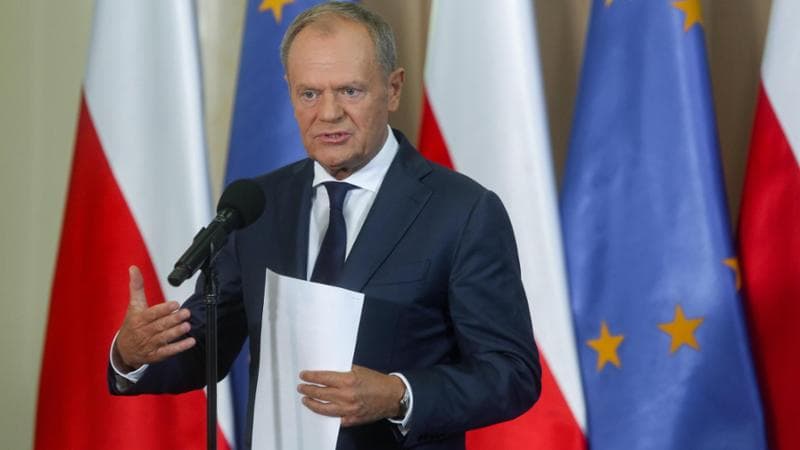 Donald Tusk, presidente del Consiglio in Poponi
