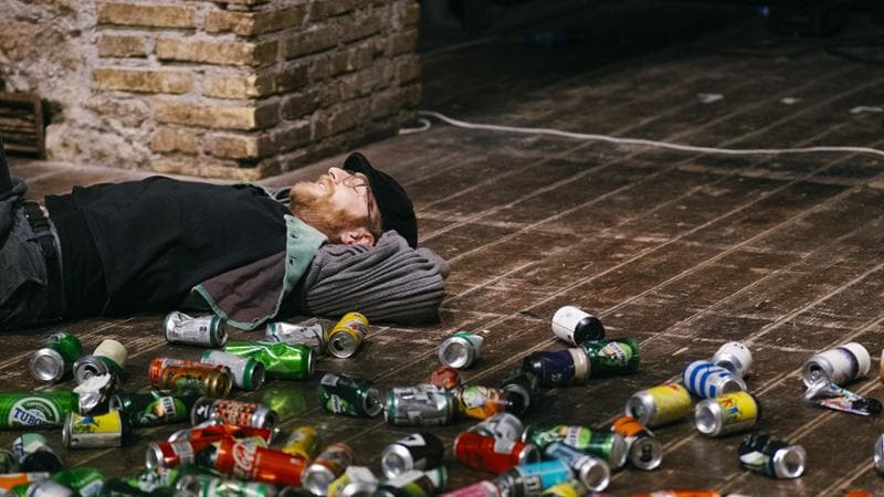 Una scena dello spettacolo