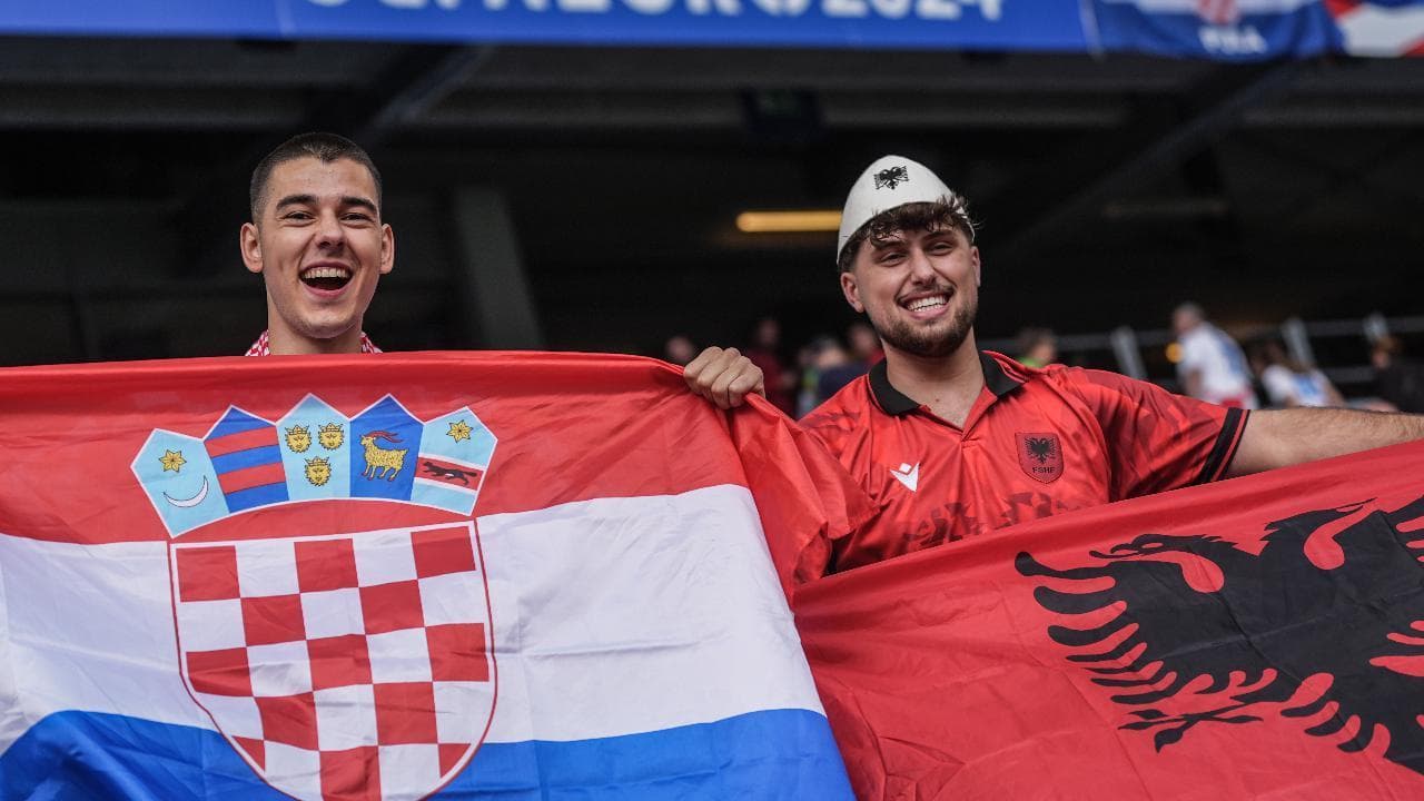 Euro 2024, croati e albanesi insieme: "Nessuno nei Balcani è amico come lo siamo noi. Siamo uniti dalla resistenza alla Serbia"
