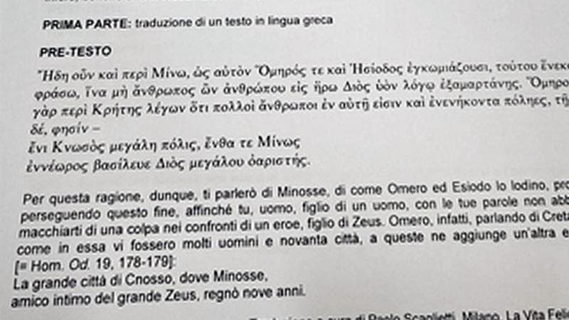 Platone alla Maturità: “Bocciata l’IA, la traduzione di greco è tutta sbagliata”