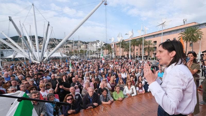 genova elli schlein a genova