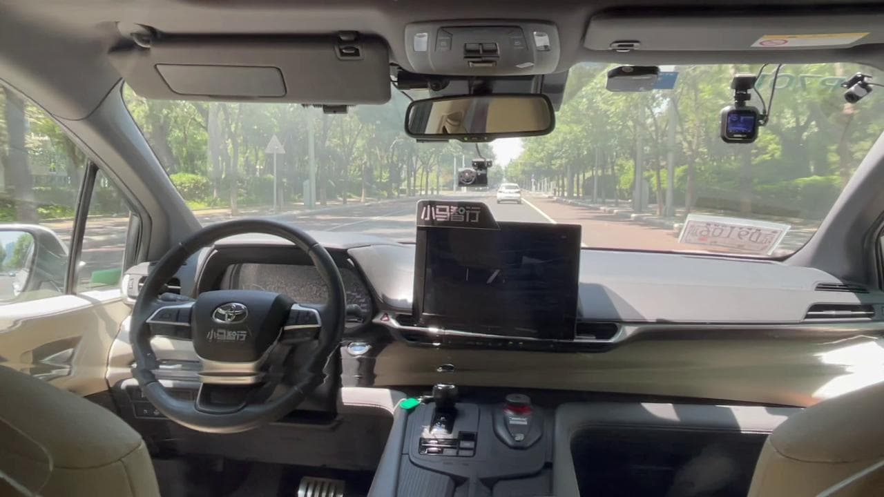 Prendere un robotaxi in Cina senza guidatore: istruzioni per l'uso