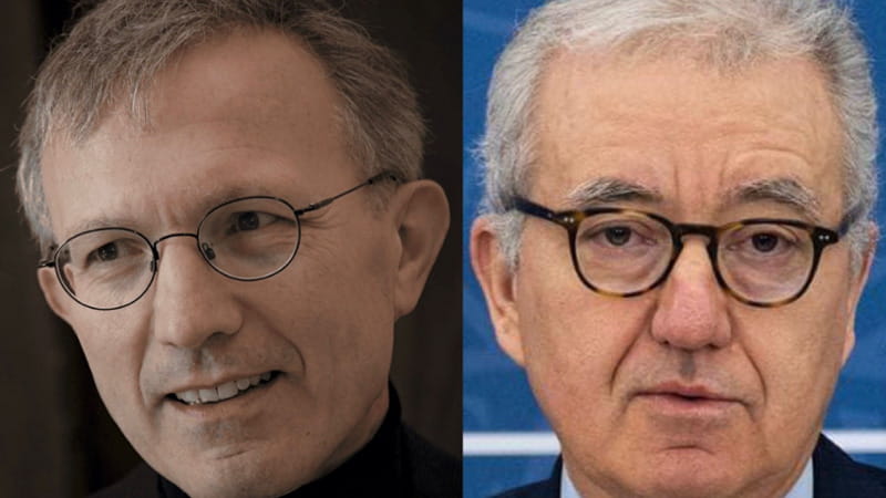 Il procuratore di Avellino Domenico Airoma e il sottosegretario Alfredo Mantovano