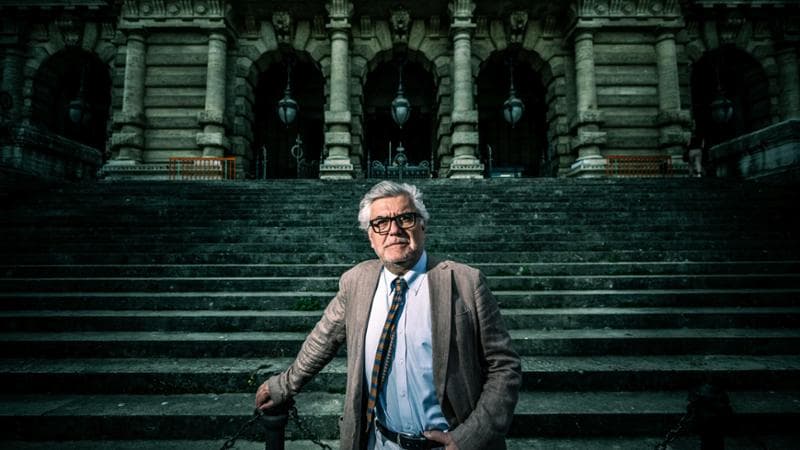 Lo scrittore Giancarlo De Cataldo
