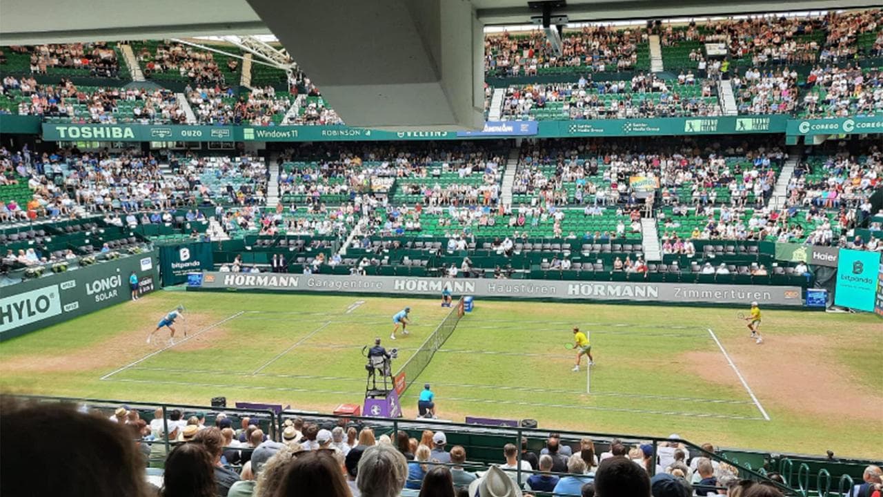 La finale del doppio di Halle