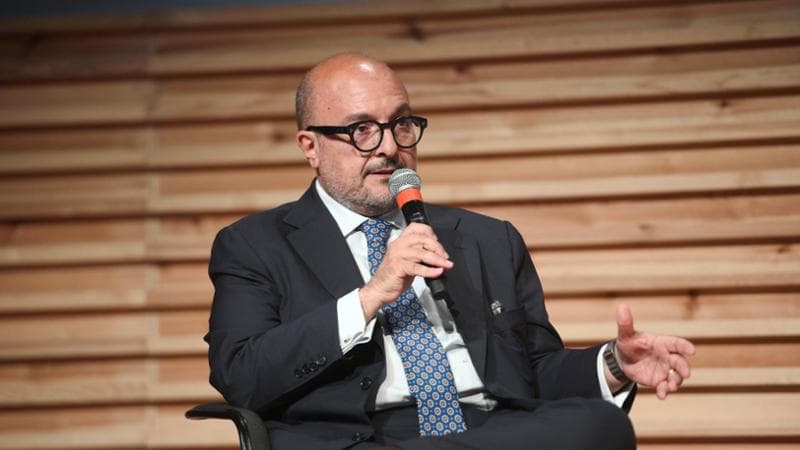Il ministro della Cultura Sangiuliano
