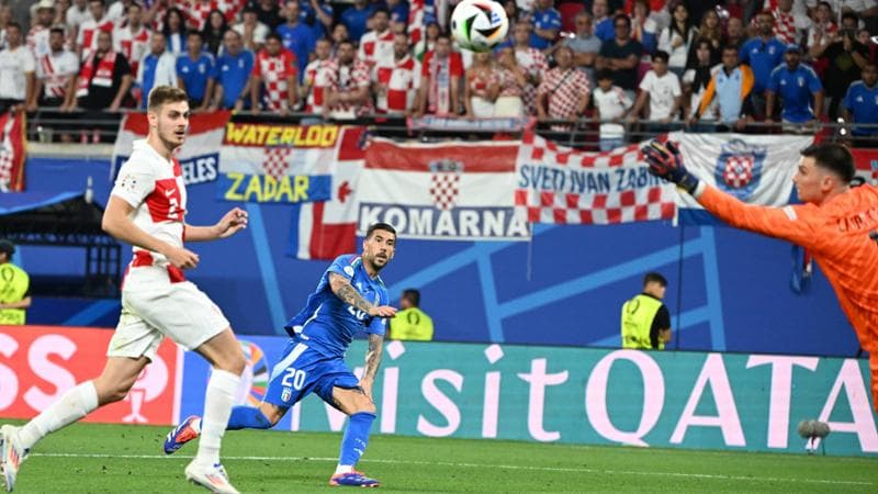 Il gol di Mattia Zaccagni al 98'
