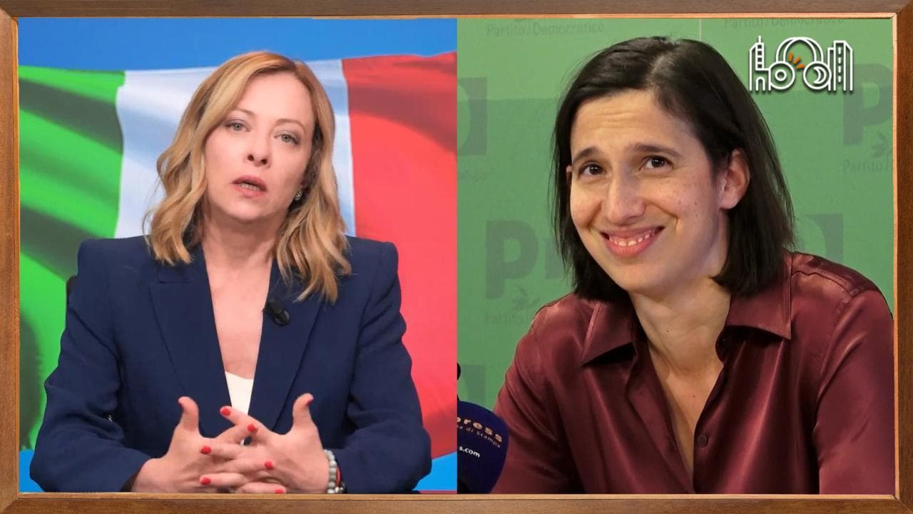Metropolis - Duelli impossibili, dal "6-0 tennistico" di Schlein alla "sinistra che mi vuole a testa in giù" di Meloni: il confronto