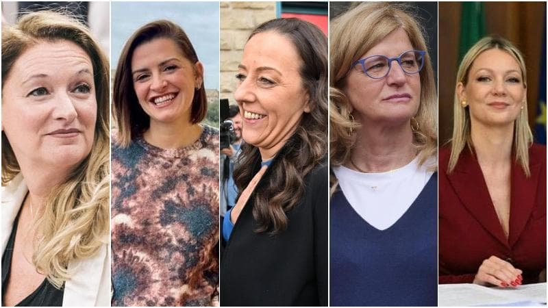 Da sinistra: Bugetti, Ferdinandi, Funaro, Carnevali, Nargi