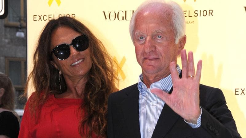 Nicoletta Zampillo con il marito Leonardo Del Vecchio
