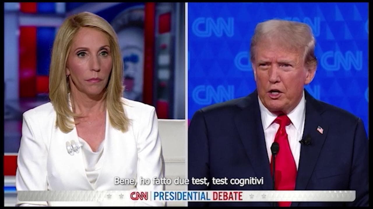 Trump: "Io in grande forma. Biden faccia un test cognitivo"