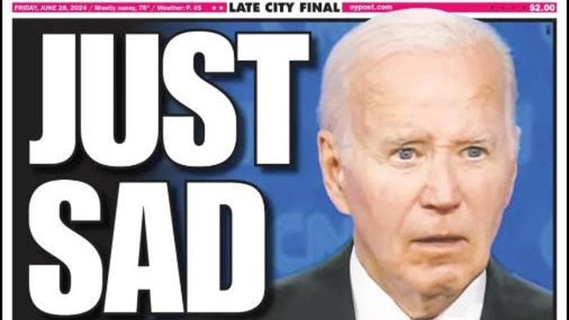 Biden-Trump, il coro unanime dei media americani: “Spettacolo doloroso”. Ma la campagna del presidente fa sapere: “Non si ritira”