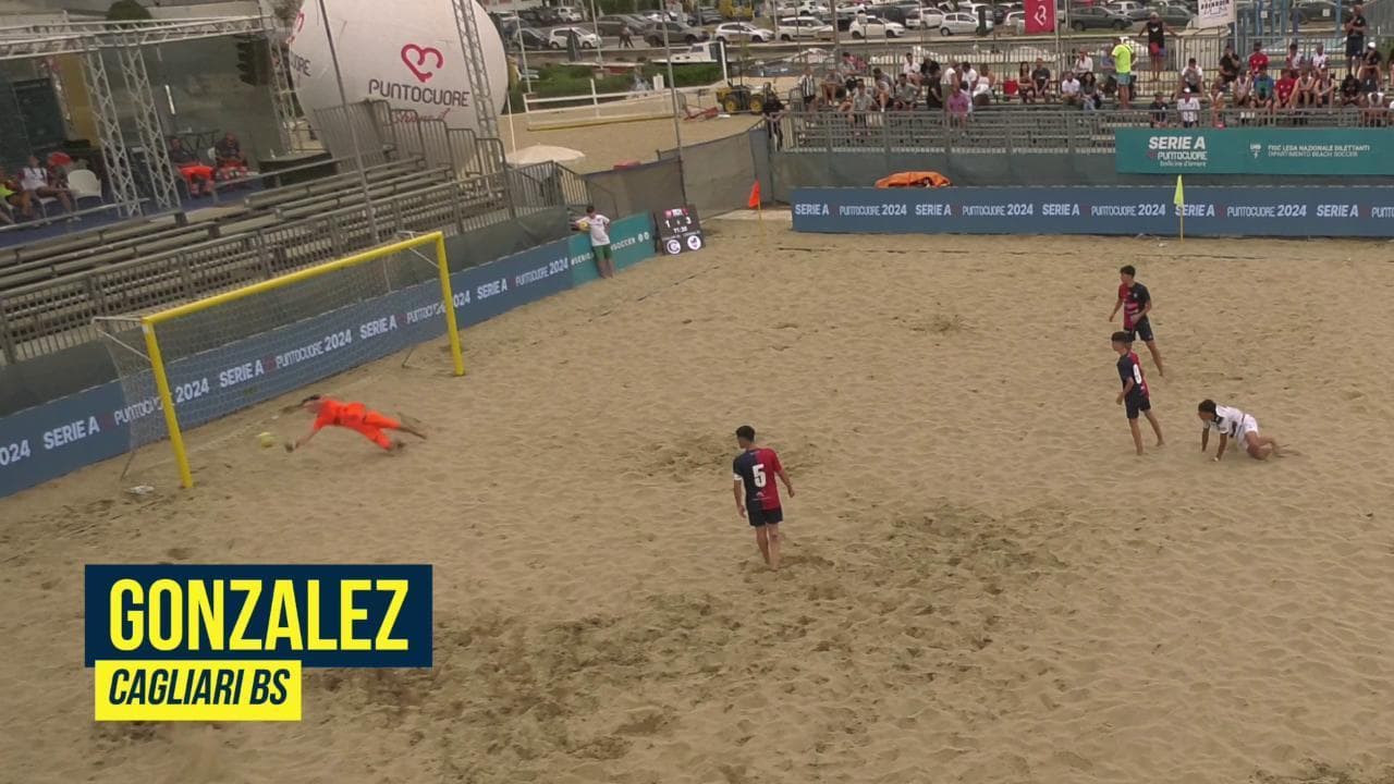 Top 10 parate del campionato Under 20 Beach Soccer FIGC-Lega Nazionale Dilettanti