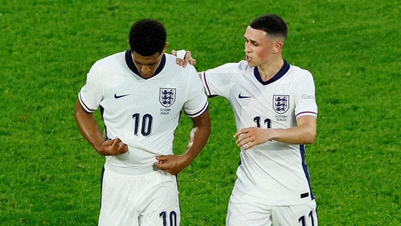 Jude Bellingham e Phil Foden: finora si sono visti pochissimo