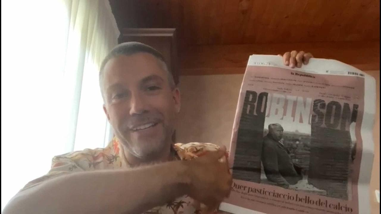 La trovata di Robinson per far dimenticare i guai della Nazionale: parlare di calcio degli anni Quaranta. Ma perdiamo lo stesso...